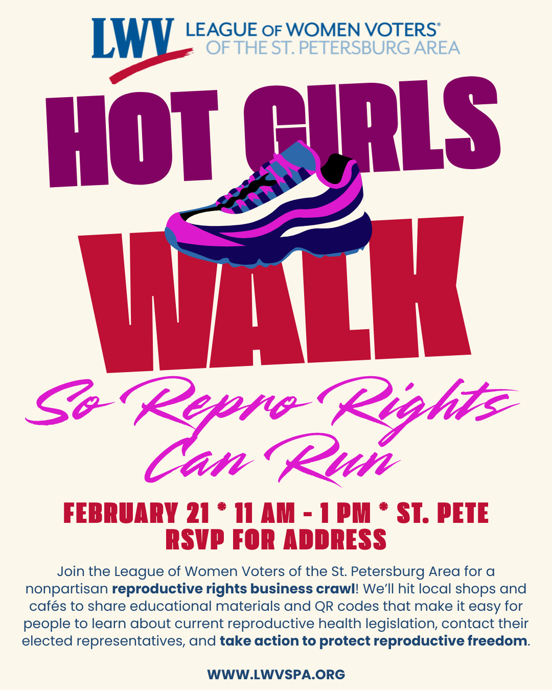 Las chicas guapas caminan para que los derechos corran